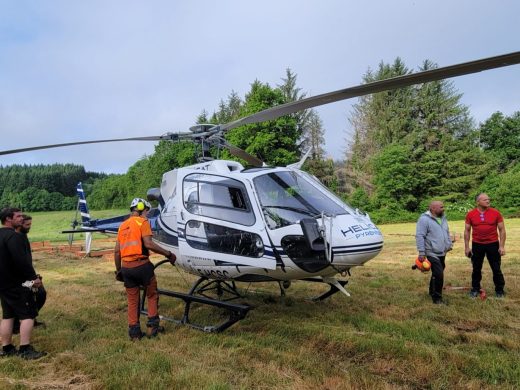 Héliportage à Bagnères-de-Luchon : la base est dans la vallée