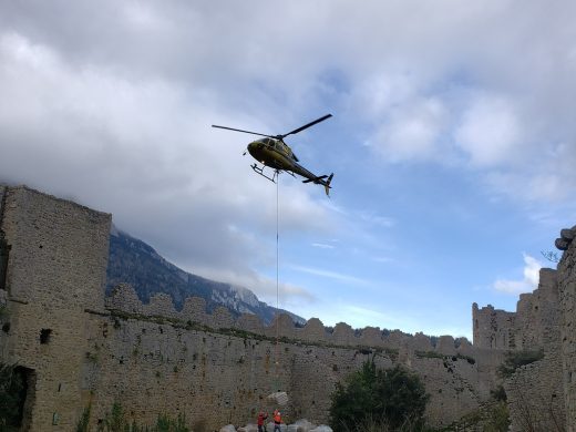 Héliportage en Occitanie et partout en France : levage par hélicoptère jusqu’à 4 500 kg